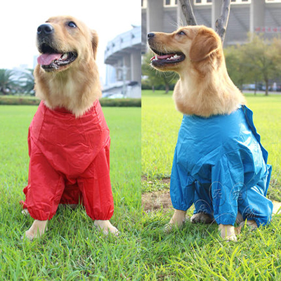 アウトドア犬用レインコート
