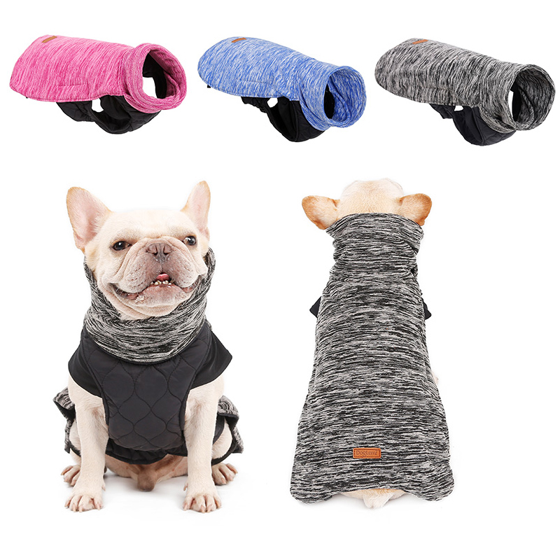 犬用フリース冬用ジャケット